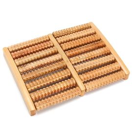 8 hàng gỗ Shiatsu Foot mát xa bền cho phát hành Stress / làm dịu cơ bắp cứng