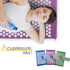 Trọng lượng nhẹ trở lại Massage đệm Acupressure Bộ màu sắc khác nhau có sẵn